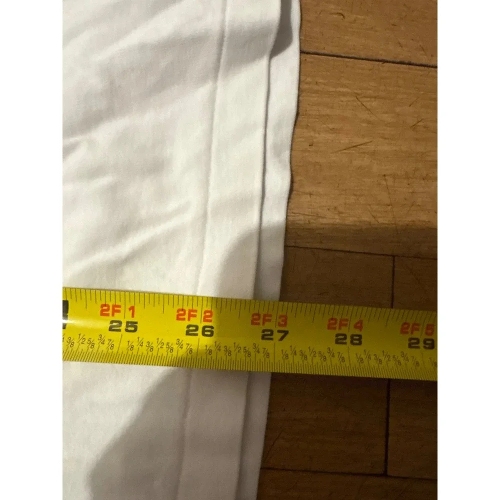 Polo Ralph Lauren Mens White Custom Slim Fit Pony Logo T-Shirt Large